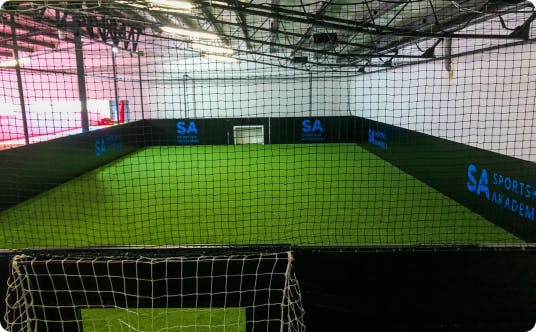 Green caged pitch